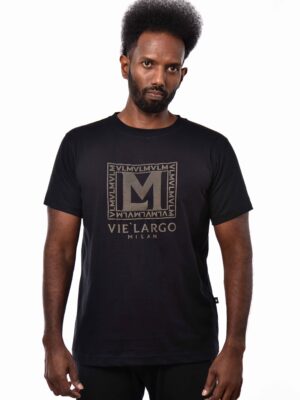 VLM Embossed Print T-Shirt