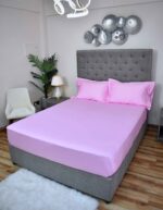 Blush Fade Cotton-Blend Bedsheet Set