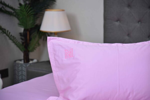 Blush Fade Cotton-Blend Bedsheet Set