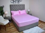 Blush Fade Cotton-Blend Bedsheet Set