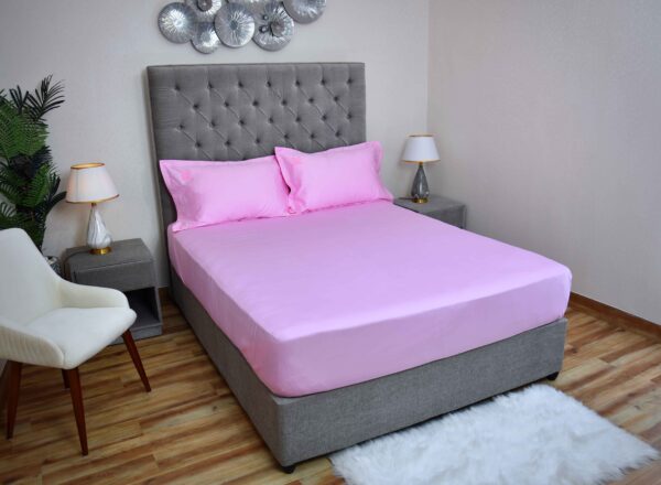 Blush Fade Cotton-Blend Bedsheet Set