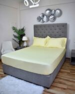 Golden Mute Cotton-Blend Bedding Set