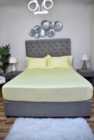 Golden Mute Cotton-Blend Bedding Set