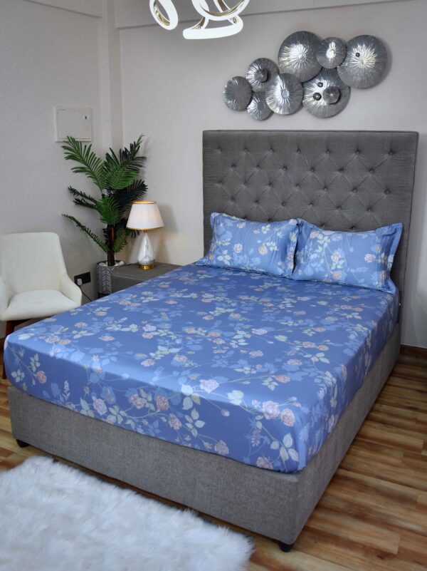 Midnight Bloom Tencel Bedding Set