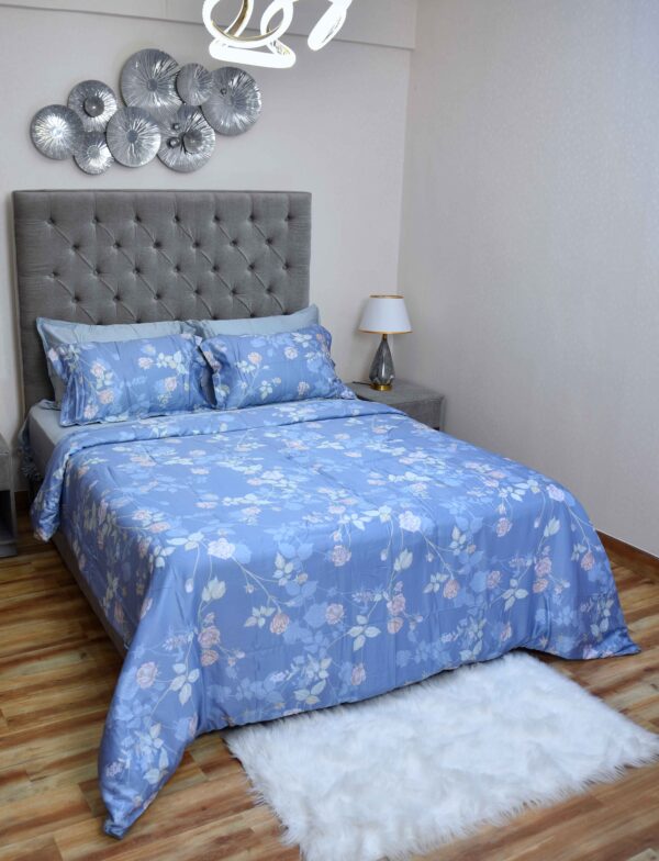 Midnight Bloom Tencel Bedding Set