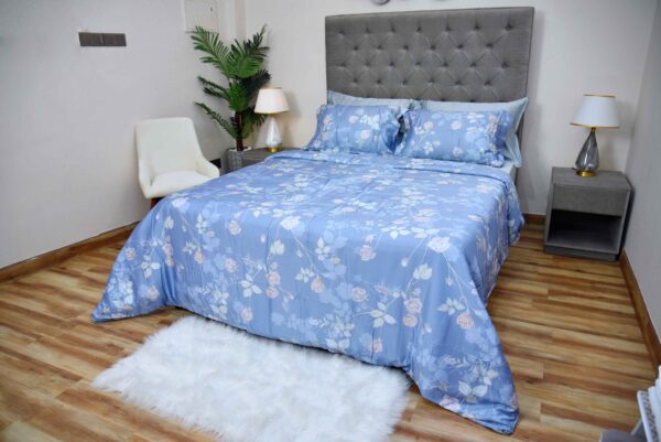 Midnight Bloom Tencel Bedding Set