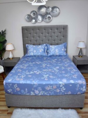 Midnight Bloom Tencel Bedding Set