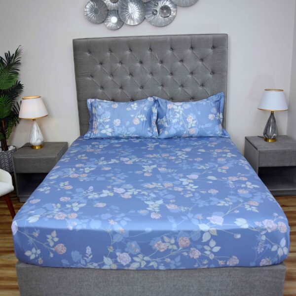 Midnight Bloom Tencel Bedding Set