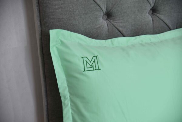 Olive Drift Cotton-Blend Bedding Set